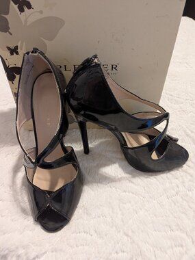 Pleaser brand strappy stiletto